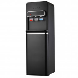 Диспенсър за вода с долно зареждане Elite WDCB-2504BL, 550W, 10-85C, Затопляне 5 л/ч, Охлаждане 2 л/ч, Компресорен, Черен