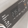 Сушилня Tesla WT8H91MS, Кондензация, 800W, 8 кг, 14 програми, Клас A+++, LED дисплей, Инокс/черен