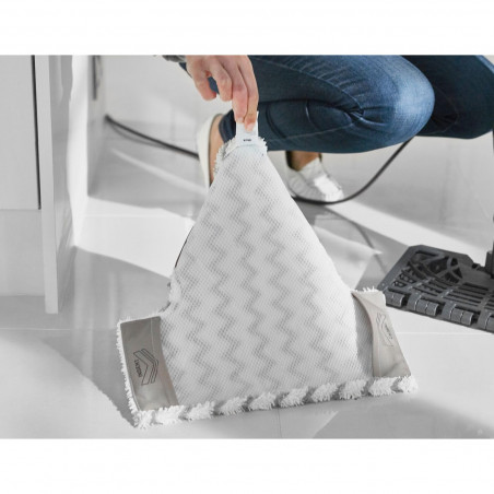 Парочистачка Shark S6005EU, 1200W, 0.5 л, 2 настройки, Технология Klick'n Flip, Steam Blaster, Dirt Grip подложки, Бял/Сив