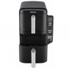 Фритюрник с горещ въздух Ninja SL300EU, 2470W, 7.6 л, 40-240C, 2 кошници, 6 програми, Синхронизирано готвене, Таймер, Автоматично спиране, Черен