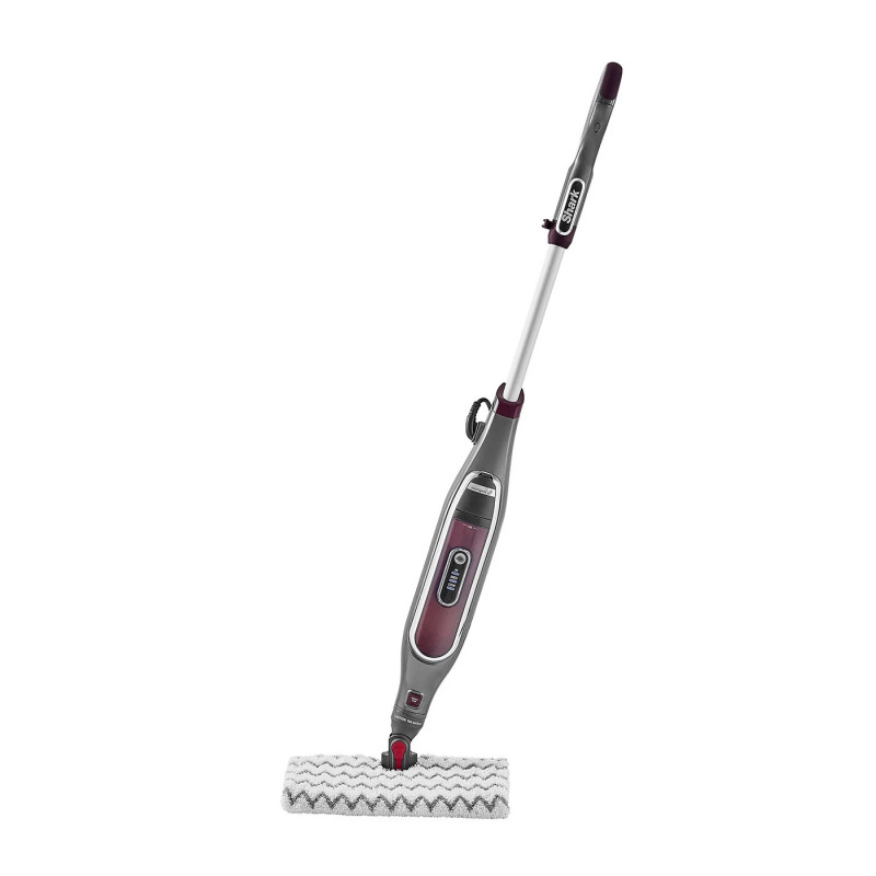 Парочистачка Shark S6003EU, 1200W, 0.35 л, 3 настройки, Технология Klick'n Flip, Steam Blaster, Dirt Grip подложки, Сив/Виолетов