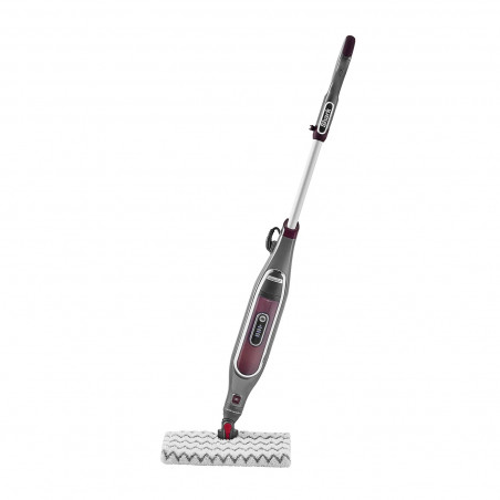 Парочистачка Shark S6003EU, 1200W, 0.35 л, 3 настройки, Технология Klick'n Flip, Steam Blaster, Dirt Grip подложки, Сив/Виолетов
