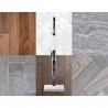 Парочистачка Shark S6003EU, 1200W, 0.35 л, 3 настройки, Технология Klick'n Flip, Steam Blaster, Dirt Grip подложки, Сив/Виолетов