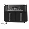Двоен фритюрник с горещ въздух Ninja AF451EU, 2470W, 9.5 л, 6 програми, Независими зони, Синхронизация, Черен