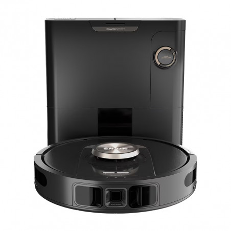 Прахосмукачка робот Shark PowerDetect RV2820VEEU, 650W, 0.3 л, 360 LiDAR, Автономия до 110 мин, DirtDetect, Черен