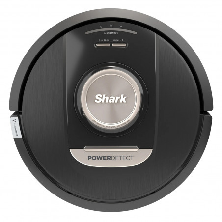 Прахосмукачка робот Shark PowerDetect RV2820VEEU, 650W, 0.3 л, 360 LiDAR, Автономия до 110 мин, DirtDetect, Черен