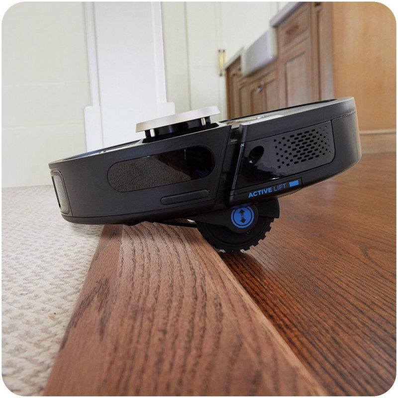 Прахосмукачка робот Shark PowerDetect RV2820VEEU, 650W, 0.3 л, 360 LiDAR, Автономия до 110 мин, DirtDetect, Черен