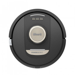 Прахосмукачка робот Shark PowerDetect Max RV2800ZEEU, 650W, 0.3 л, 372 м2, 360 LiDAR, Автономия до 110 мин, Wet Edge Detect, Черен