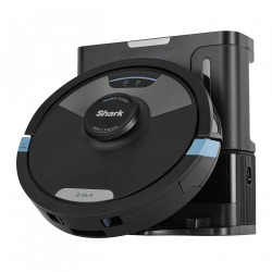 Прахосмукачка робот Shark Matrix Plus RV2620WAEU, 650 W, 0.3 л, 360 LiDAR, Автономия до 110 мин, Matrix Clean, Черен