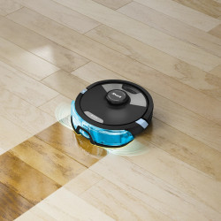 Прахосмукачка робот Shark Matrix Plus RV2620WAEU, 650 W, 0.3 л, 360 LiDAR, Автономия до 110 мин, Matrix Clean, Черен