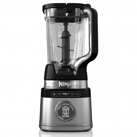 Блендер Ninja Detect Pro TB201EU, 1200W, 2.1 л, 14 скорости, Таймер, LED дисплей, Без BPA, Черен/сив