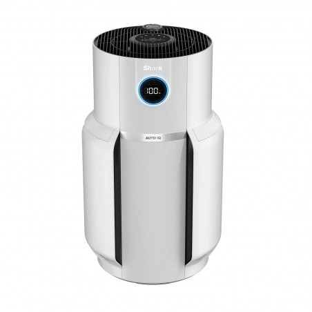 Пречиствател на въздух Shark NeverChange Max HP300EU, До 130 м3, 54W, 5 скорости, Без смяна на филтър до 5 години, LED дисплей, Бял