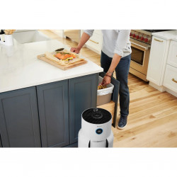 Пречиствател на въздух Shark NeverChange Max HP300EU, До 130 м3, 54W, 5 скорости, Без смяна на филтър до 5 години, LED дисплей, Бял