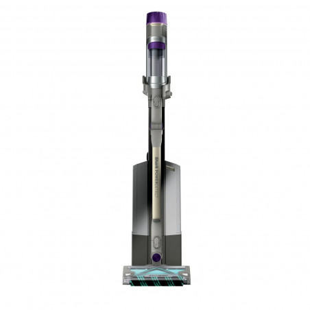 Вертикална прахосмукачка Shark IP3251EUT, 380W, 0.7 л, PowerDetect, Чупещо се рамо, Автономия 70 минути, Сив/Лилав