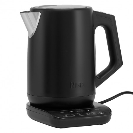 Електрическа кана Ninja KT200EU, 3000W, 1.7 л, 40-100 C, Поддържане на топлината,Кипване за 50 секунди, Цифров контролен панел, Черен
