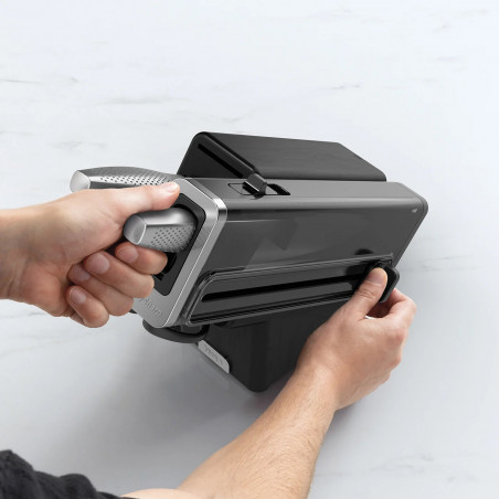 Комплект кухненски ножове с точило Ninja K62014EUUK, 14 части, StaySharp, Ергономичен дизайн, Сребрист/черен