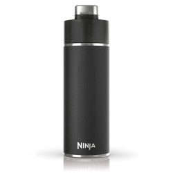 Термос Ninja DW2401EUUKBK, 700 мл, Подходящ и за газирани напитки, Тройна термоизолация, Без BPA, Топло до 8ч, Студено до 24ч, Черен