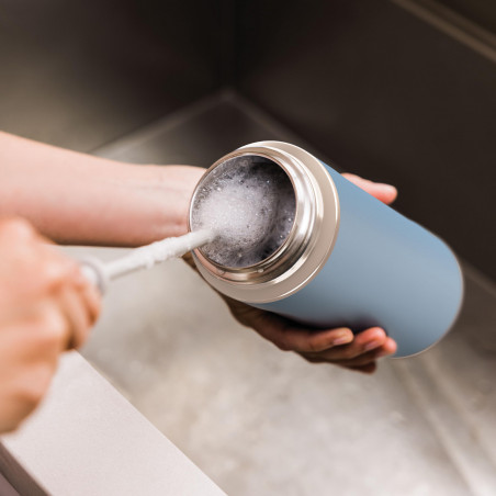 Термос Ninja DW2401EUUKBL, 700 мл, Подходящ и за газирани напитки, Тройна термоизолация, Без BPA, Топло до 8ч, Студено до 24ч, Син