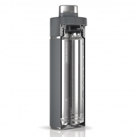 Термос Ninja DW2401EUUKGY, 700 мл, Подходящ и за газирани напитки, Тройна термоизолация, Без BPA, Топло до 8ч, Студено до 24ч, Сив