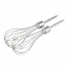 Миксер Rosberg R51110KB, 300 W, 5 скорости + Турбо, Поставка за аксесоари, Черен/сребрист