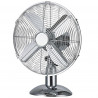 Настолен вентилатор Finlux FSF-1235-SS, 50W, 30 см, 3 скорости, Неръждаема стомана, Инокс