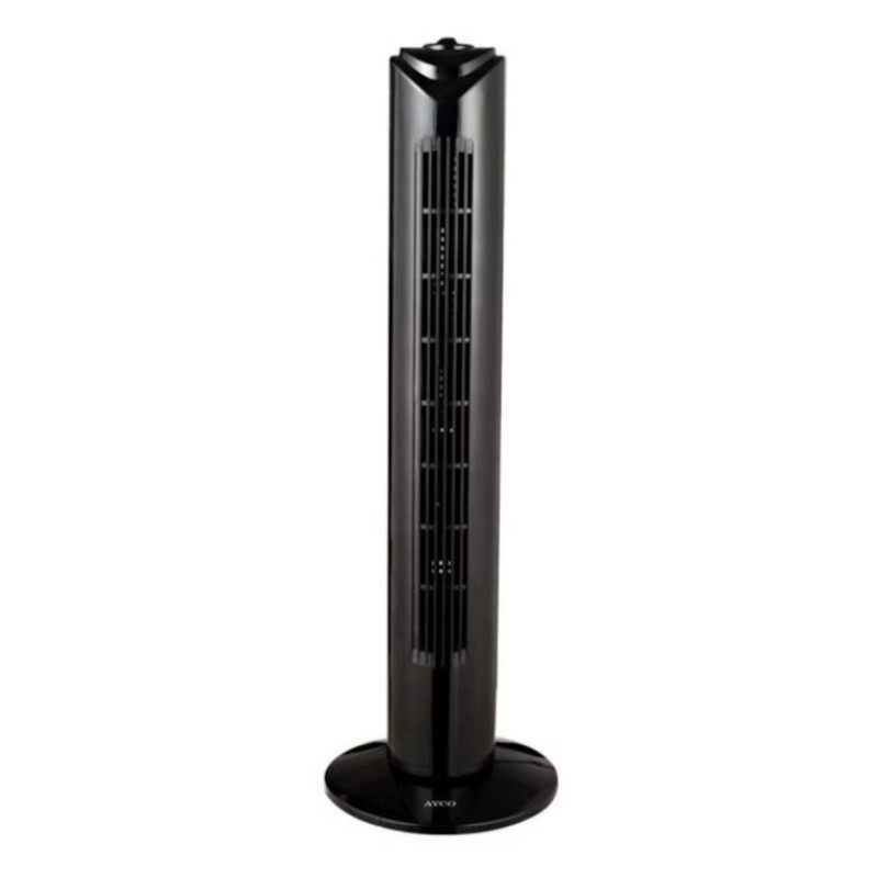 Вентилатор кула Ayco ATF-29, 45W, 73.6 см, 3 степени, Осцилация, Черен