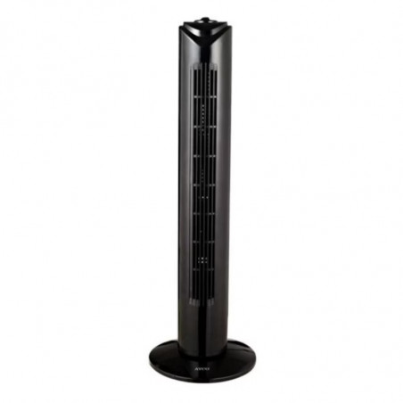Вентилатор кула Ayco ATF-29, 45W, 73.6 см, 3 степени, Осцилация, Черен