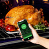 Кухненски термометър Ninja ProChef WP100EU, Bluetooth, Мобилно приложение, Сензор за вътрешна и околна темп, До 370C, Черен/сребрист