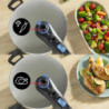 Тенджера под налягане Tefal P2584301, 4/6 л, 2 режима за зеленчуци и месо, 5точкова система за безопасност, Трислойно дъно, Индукция, Хром