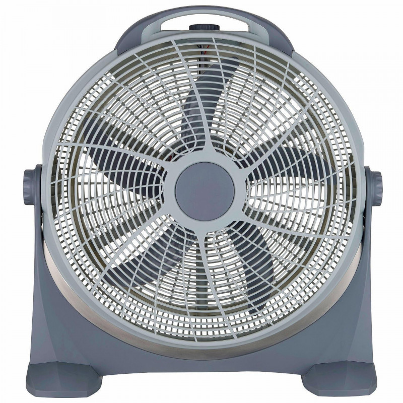 Вентилатор за под Elite ETFB-0334, 100W, 60 см, 3 скорости, 5 перки, Сив