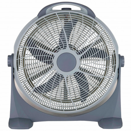 Вентилатор за под Elite ETFB-0334, 100W, 60 см, 3 скорости, 5 перки, Сив