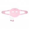Фототерапевтична маска за лице Beautifly Aura Glam, 220 LED светлини, Колагенова регенерация и антиейдж ефект, 3 интензитета, Охлаждане, USB-C, Розов