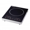 Единичен инфрачервен котлон Elite EFP-1256T, 2200W, LED дисплей, Сензорно управление, Таймер, Черен/сив