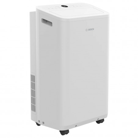Мобилен климатик Bosch Cool 2000, 9000 BTU, 35 м2, А, Auto Swing, Таймер, LCD дисплей, Нощен режим, Бял