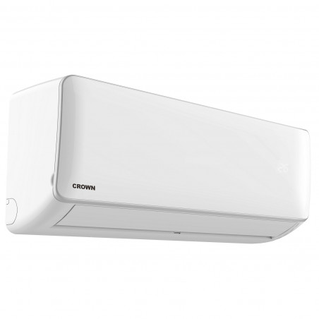 Инверторен климатик Crown CIT-18FO62AS, 18000 BTU, А++, Карбонов и сребърен филтър, Самопочистване, Саморазмразяване, Бял