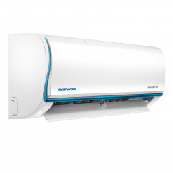 Инверторен климатик Daewoo SAF24M1WR30, 24000 BTU, А++, 60 м2, 7 режима, Wi-Fi, Автоматично размразяване и регулиране на темп, Самопочистване, Таймер, Jet Cool/Heat, Бял