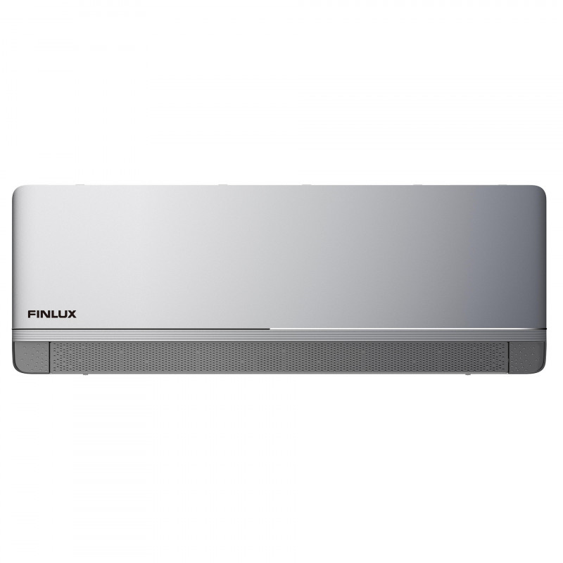 Инверторен климатик Finlux 12FERRO87BRIS, 12000 BTU, А+++, 30 м2, Wi-Fi, Комфортен бриз, 4D обдухване, Нагревател на външно тяло, Инокс