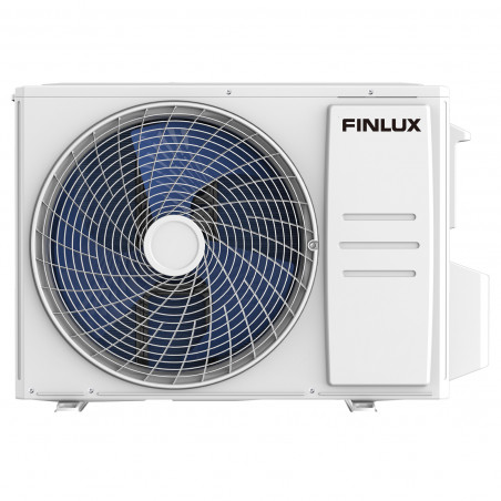 Инверторен климатик Finlux 12NE58XUM, 12000 BTU, 30 м2, А+++, Wi-Fi, Златно покритие на топлообменника, Плазмен филтър, Режим 8C, Бял