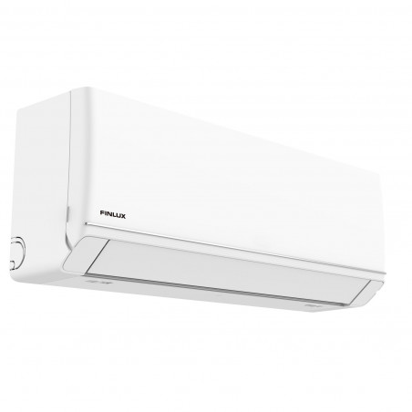 Инверторен климатик Finlux 12NE58XUM, 12000 BTU, 30 м2, А+++, Wi-Fi, Златно покритие на топлообменника, Плазмен филтър, Режим 8C, Бял