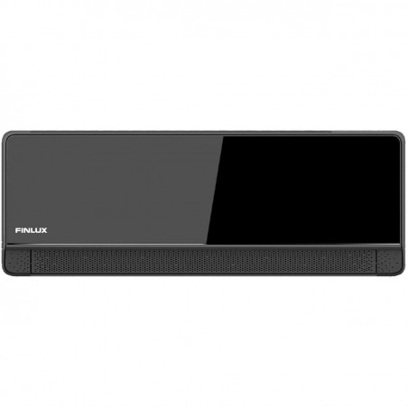 Инверторен климатик Finlux 12TENE87BRIS, 12000 BTU, А+++, 30 м2, Wi-Fi, Плазмен филтър, 4D обдухване, Златно покритие на топлообменника, Черен
