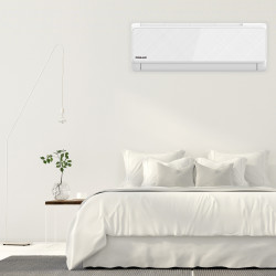 Инверторен климатик Finlux 18QUA58LIS, 18000 BTU, А+++, 40 м2, Wi-Fi, Плазмен филтър, 4D обдухване, Работа при -25C, Бял