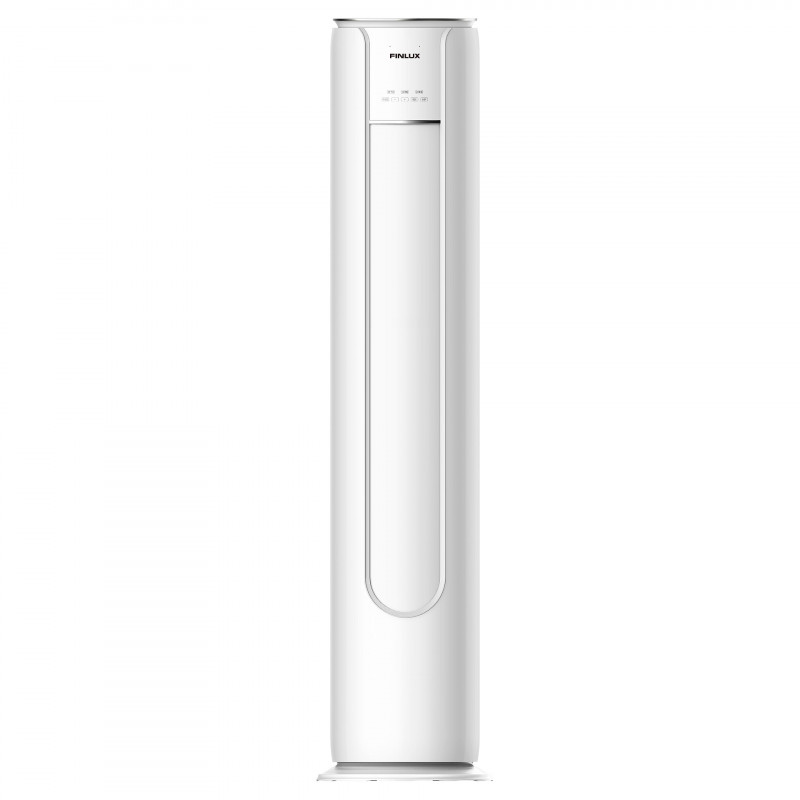 Климатик колонен Finlux 24KAQ1PH, 24000 BTU, A++, 55 м2, R32, Влагоулавяне 3л/ч, Бял