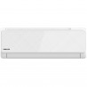Инверторен климатик Finlux 24QUA58LIS, 24000 BTU, 55 м2, A+++, Wi-Fi, Нагревател на външно тяло, Плазмен филтър, 4D обдухване, Бял