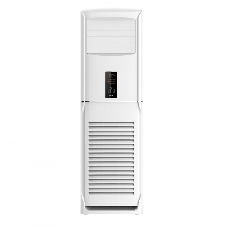 Колонен климатик Finlux 48KA3PH 48000 BTU, 120 м2, А+++, Трифазен, R32, 2100 м3/ч, Бял