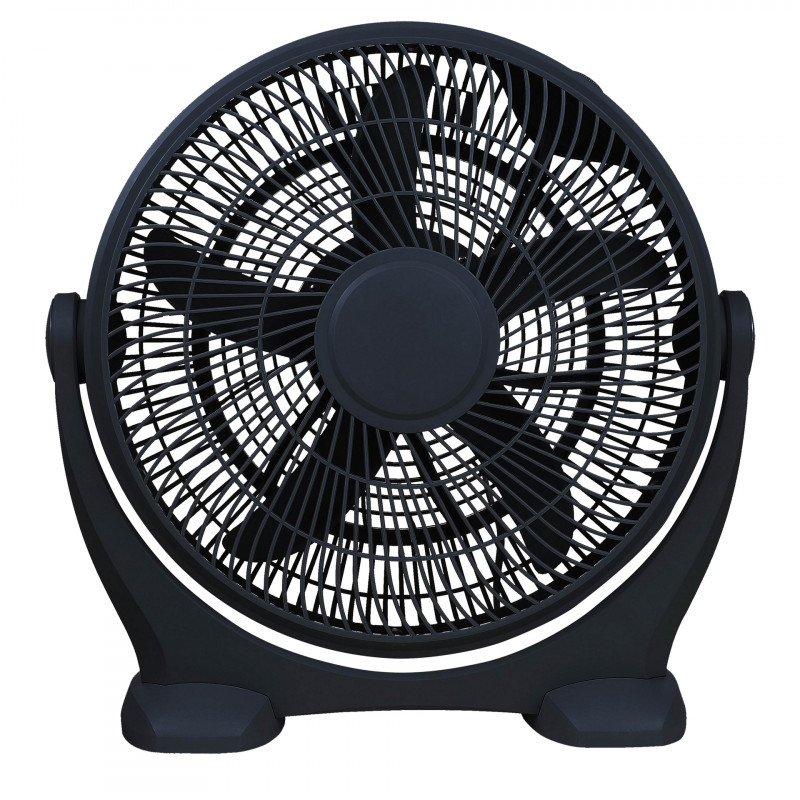 Вентилатор Elite EHFB-1332, 60W, 40 см, 3 скорости, 5 перки, Осцилация, Регулируем наклон, Бял