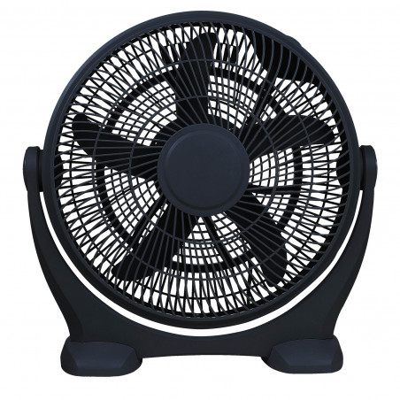 Вентилатор Elite EHFB-1332, 60W, 40 см, 3 скорости, 5 перки, Осцилация, Регулируем наклон, Бял