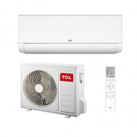 Инверторен климатик TCL Breeze IN 2.0 TAC-24CHSD/UG11V3AHB, 24000 BTU, 70 м2, А+++, AI алгоритъм, Wi-Fi, Super Turbo Start, iFeel, Работа при -30C, Smart Gentle Wind, Бял