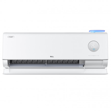 Инверторен климатик TCL FreshIN 3.0 TAC-12CHSD/FCI, 12000 BTU, 40 м2, А+++, Wi-Fi, Гласово управление, Smart функции, Super Turbo Start, iFeel, FreshIN+, ECO, Бял
