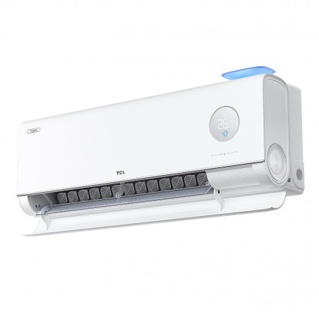 Инверторен климатик TCL FreshIN 3.0 TAC-12CHSD/FCI, 12000 BTU, 40 м2, А+++, Wi-Fi, Гласово управление, Smart функции, Super Turbo Start, iFeel, FreshIN+, ECO, Бял