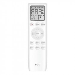 Мобилен климатик TCL TAC-12CHPB/MZ, 12000 BTU, A+, 35 м2, Wi-Fi, Таймер, SMART режим, ECO, LED, Бял
